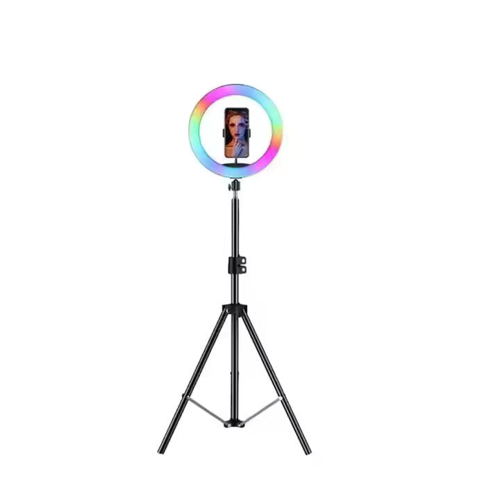 Aro de Luz LED RGB + Trípode y Control