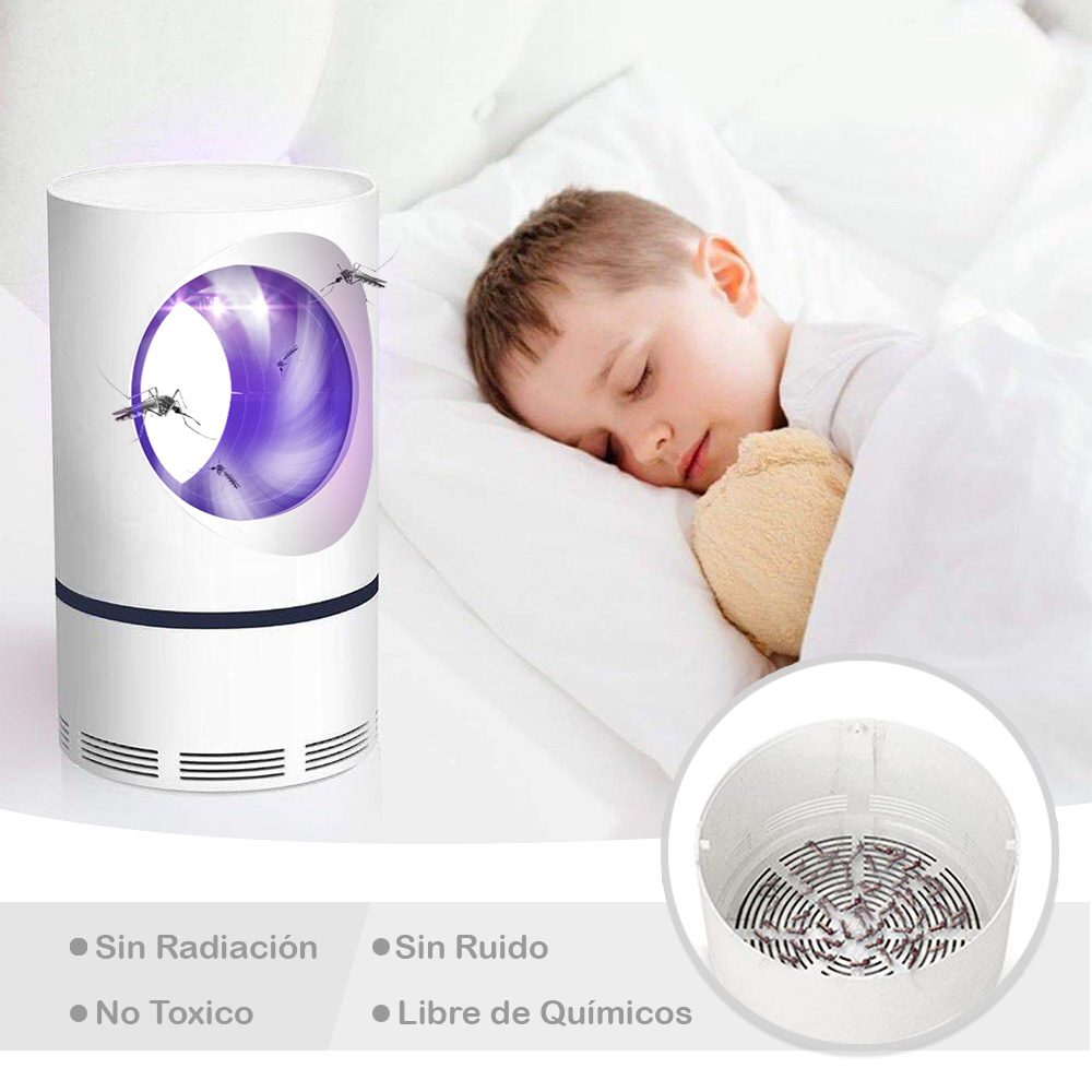 Lámpara LED Mata Mosquitos USB