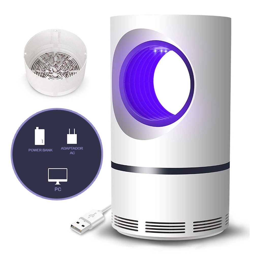 Lámpara LED Mata Mosquitos USB