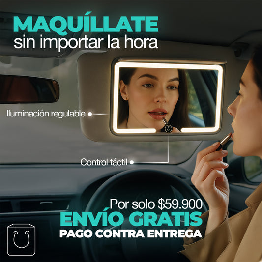 ESPEJO LED PARA AUTO