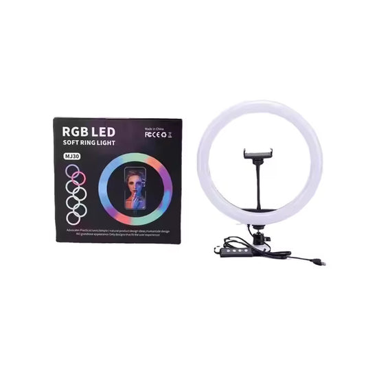 Aro de Luz LED RGB + Trípode y Control